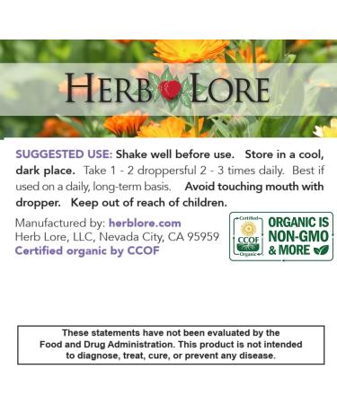 Herb Lore Organic Itch Soother Tincture - Soothes Itchy Pregnancy Skin & Rash Liquid Milk Thistle Dandelion & Yellow Dock Liver Support Supplement Drops (2 fl oz) 2 Fl Oz (Pack of 1) - Buy Online on GoSupps.com