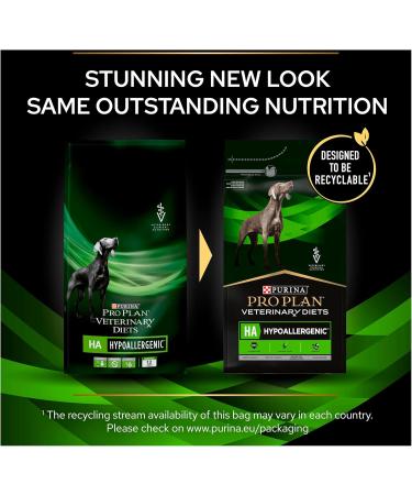 PRO PLAN VETERINARY DIETS HA Hypoallergenic Dry Dog Food 11kg - Buy Online on GoSupps.com