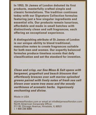 St James of London Sea Moss & Salt Parfum - Buy Online on GoSupps.com