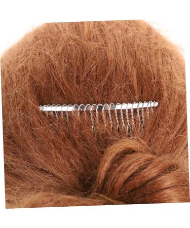 Beatifufu 20 Clear Hair Clips Metal Hair Leather Lighter Pouch Hair Jewelry Hair Accessories for Women Wedding French Twist Side Comb Metal Wide Veil Combs for Brides Wire Headband Chic Miss - Buy Online on GoSupps.com