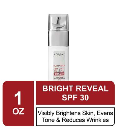 LÃ¢â¬â¢OrØ£Â©al Revitalift Bright Reveal Day Cream SPF 30 - Anti-Aging Moisturizer  Reduces Wrinkles & Brightens Skin - 1 fl. oz - Buy Online on GoSupps.com