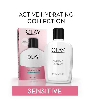 Olay Moisturizing Lotion for Sensitive Skin - 6 Oz | Hydrating & Soothing | Shop Internationally - Buy Online on GoSupps.com