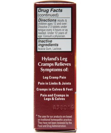 Hyland's Leg Cramps Relief - Fast-Acting Homeopathic Solution for Leg Cramps | Shop Internationally - Buy Online on GoSupps.com