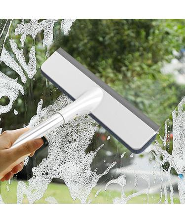 Window Washing Broom | long Handle Glass Cleaning Wiper |heavy Duty Window Broom Window Scrubbing Broom Removable Double Sided Non Slip Window Cleaning Tools With Cleaning Pads - Buy Online on GoSupps.com
