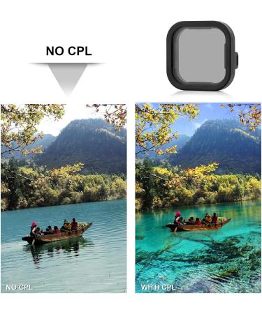 Soonsun 4-Pack Lens Filter Kit for GoPro Hero 11/10/9 Black - ND8 ND16 ND32 CPL Filters - Lens Protector for GoPro Hero 9/10/11 Black Camera - Buy Online on GoSupps.com