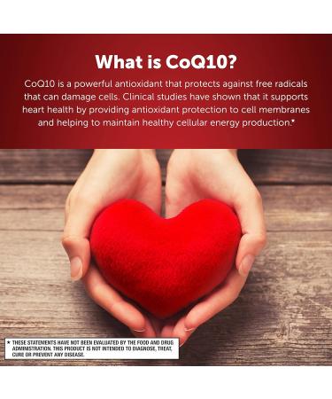 Buy MegaRed CoQ10 200mg Capsules - Supports Heart Health & Cellular Energy - 90 Count | Antioxidant Protection - Buy Online on GoSupps.com