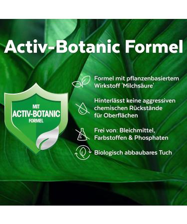 Sagrotan Hygiene Cleaning Towels - 5 Packs of 60 Wet Wipes for Effective Surface Disinfection - Eco-Friendly Packaging - Buy Online on GoSupps.com