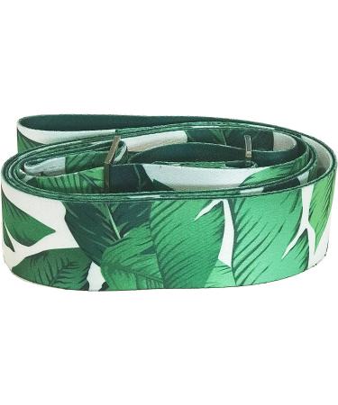 Adjustable Banana Leaf Yoga Mat Strap - Carry Sling for Easy Transport - Buy Online on GoSupps.com