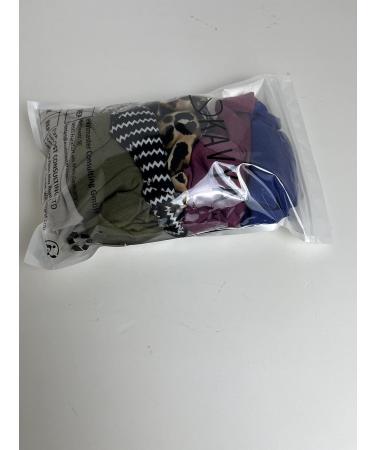 Kavya Boho Print Leopard Headbands for Women - 6 Pcs Hair Accessories Set | Elastic Hair Bands for Fashion and Yoga - UK Wide Delivery - Buy Online on GoSupps.com