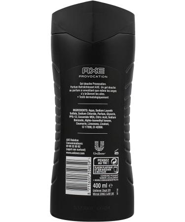 Provocation Men's Shower Gel 400ml - Buy Online on GoSupps.com