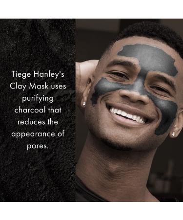 Tiege Hanley Detoxifying Charcoal Clay Mask for Men - 2 oz | Deep-cleansing Formula | Improves Skin Texture | Uncomplicated Skin Care - Buy Online on GoSupps.com