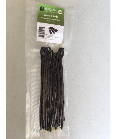 Madagascar Vanilla Beans Grade A/B | Bulk 5-7 Bourbon Fresh Whole Pods for Extract | FITNCLEAN VANILLA - Buy Online on GoSupps.com
