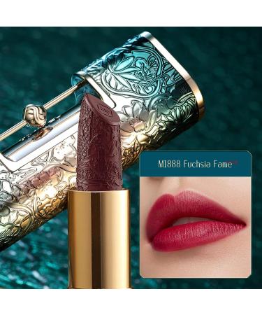 FLORASIS Blooming Rouge Love Lock Lipstick - Long-Lasting Misty Matte Finish in Fuchsia Fame - Buy Online on GoSupps.com