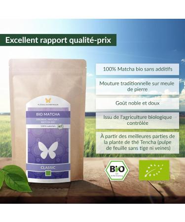 200g de th Matcha BIO CLASSIC sans additifs - Buy Online on GoSupps.com