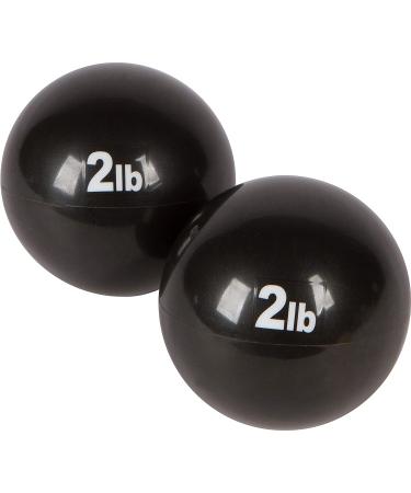 Trademark Innovations 2lbs Black Weighted Toning Exercise Ball - Buy Online on GoSupps.com