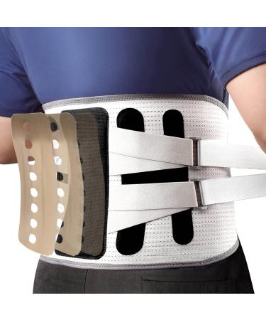 Back Brace for Men & Women | Relief for Pain Sciatica & Herniated Discs | Strong Support & Stability | Prevent Injury While Lifting | Medium Size - Buy Online on GoSupps.com