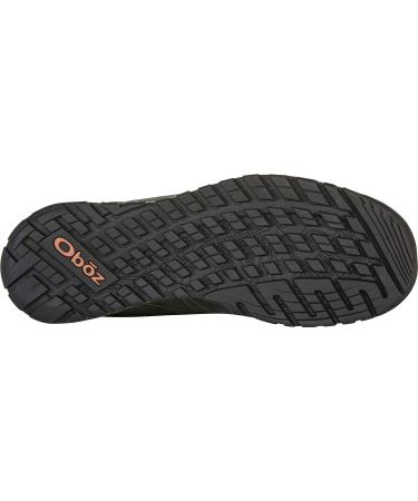 Oboz Bozeman Low Leather Hiking Shoe - Men's Charcoal 11 - Buy Online on GoSupps.com