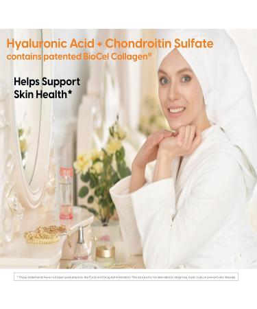 Doctor's Best Hyaluronic Acid with Chondroitin Sulfate featuring BioCell Collagen Non-GMO Gluten Free Soy Free Joint Support - Buy Online on GoSupps.com