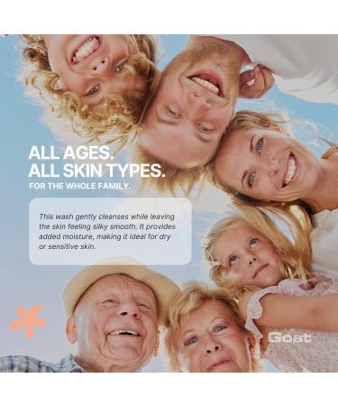 Goat Milk Soap Moisturizing Body Wash Value Duo Pack 16.9 oz - Body Wash to Revive your Skin - Oatmeal - Buy Online on GoSupps.com