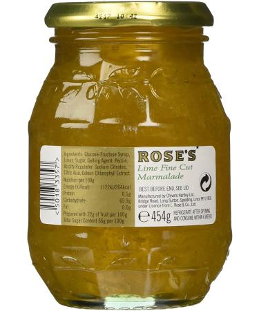 Roses Lime Marmalade 454g (Pack of 2) - Premium Citrus Spread - Buy Online on GoSupps.com
