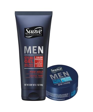 Suave Men Styling Gel - Firm Control 7 oz | Shop Internationally for Grooming Essentials - Buy Online on GoSupps.com