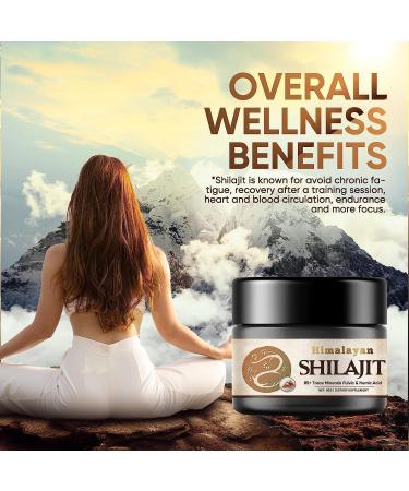 Pure Himalayan Shilajit Resin 50g - Organic with 85+ Trace Minerals & Fulvic Acid - Buy Online on GoSupps.com