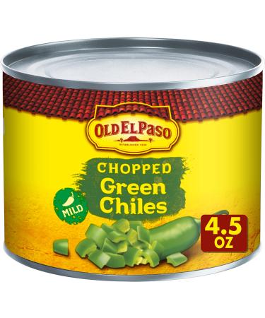 Old El Paso Chopped Green Chiles, 4.5 oz (Pack of 24)