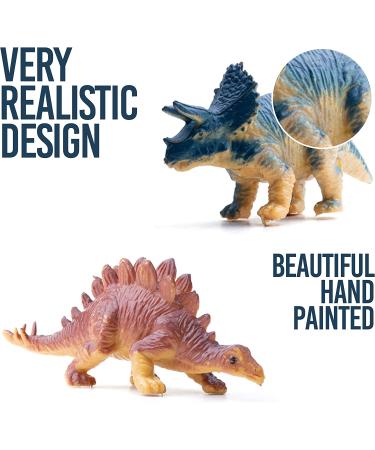 Prextex Mini Dinosaur Figures - Cake Toppers, Easter Eggs Filler & Party Favors - Buy Online on GoSupps.com