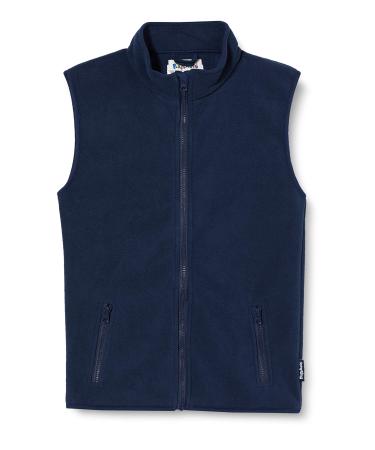 Playshoes Unisex Kid's Fleece Weste Outdoor top 74 dark blue