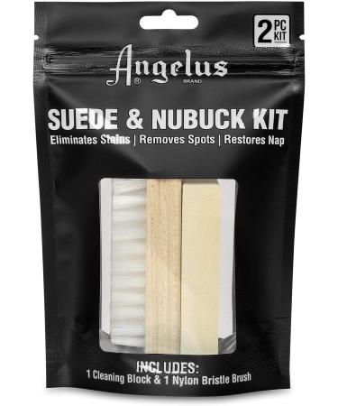 Angelus Suede/Nubuck Cleaner Kit - Brown - One Size | Effective Suede Cleaning Solution - Buy Online on GoSupps.com