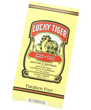 Lucky Tiger After Shave & Face Tonic 8oz Clean Scent - Pack of 1 - Buy Online on GoSupps.com