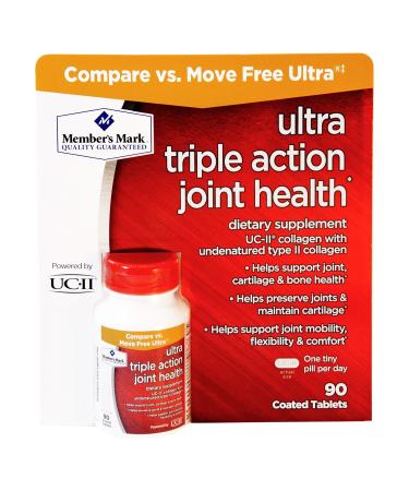 Member's Mark Ultra Triple Action Joint Health 90 Coated Tablets