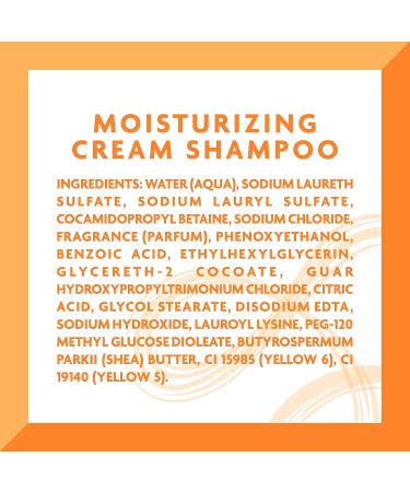 Cantu Moisturizing Cream Shampoo with Shea Butter - 13.5 fl oz | Best for Dry Hair | Nourishing & Hydrating | International Shipping Available - Buy Online on GoSupps.com