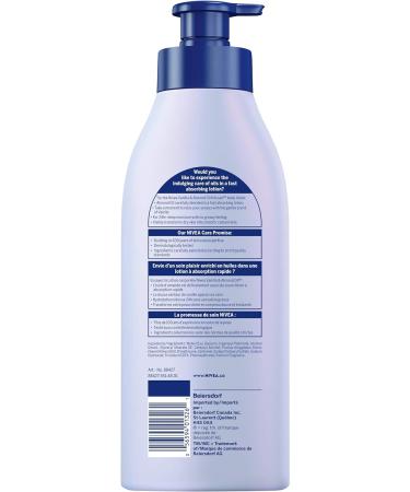NIVEA Oil-Infused Vanilla & Almond Oil Body Lotion | Non-greasy Fast Absorbing Daily Moisturizer |24H Deep Moisture |For all skin types Normal to Dry | Dermatologically tested | 500 mL - Buy Online on GoSupps.com