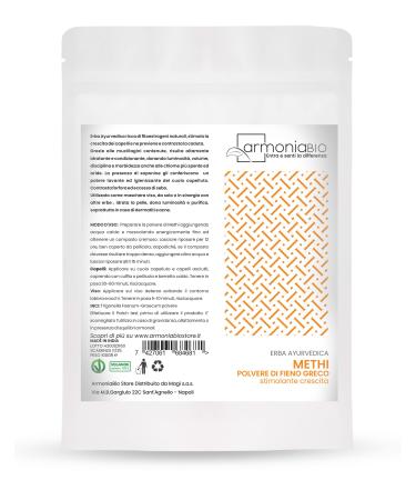 ARMONIABIO Fenugreek powder (Methi)