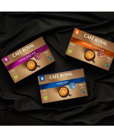  Caf Royal Caf Royal Organic Espresso 50 Coffee Capsules Compatible with Nespresso Professional System 300g - Buy Online on GoSupps.com