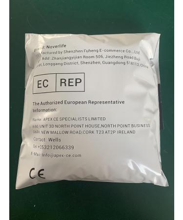 1200PC French False Nail Tips | Acrylic Stiletto Form - Full Cover 10 Sizes Clear & Natural for Salon Mani Pedi - Buy Online on GoSupps.com