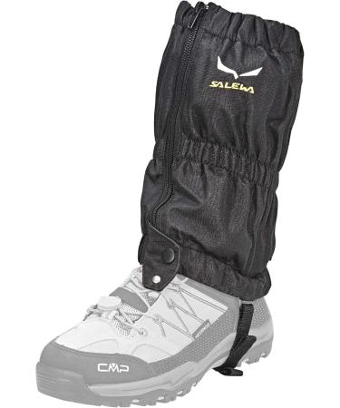 SALEWA Kids Gaiters - Junior Gaiters One Size Black | Best for Outdoor Adventures - Buy Online on GoSupps.com