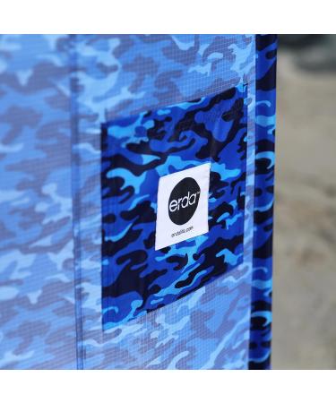 erda Ocean Camo Elite Beach Recycled Polyester Rip-Stop Extra Tall 42" Lightweight Windscreen  Privacy Screen  Wind Blocker  Free Matching Shoulder Bag (New Mahogany Wood Poles) - Buy Online on GoSupps.com