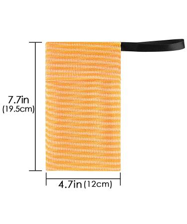 Linkidea 5 Packs Stripes Soap Bags - Exfoliating Sponge Body Scrubber & Shower Soap Holder - Mesh Soap Saver Pouch for Bath Bar Soap - Foaming & Drying - Bulk Pack - Buy Online on GoSupps.com
