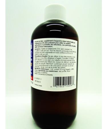 Premium Ionic Silver 32 ppm (250 mL / 8oz) 250 ml (Pack of 1) - Buy Online on GoSupps.com