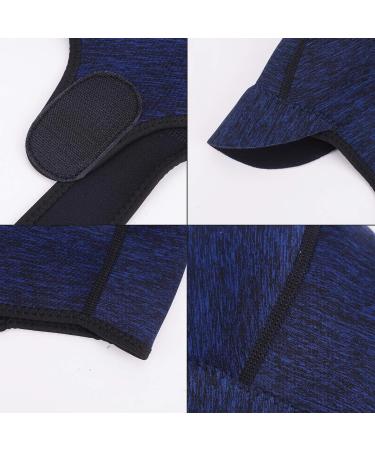 2MM Neoprene Wetsuit Hood - Unisex Diving Cap | Adjustable Dive and Surfing Hat - Blue - Buy Online on GoSupps.com
