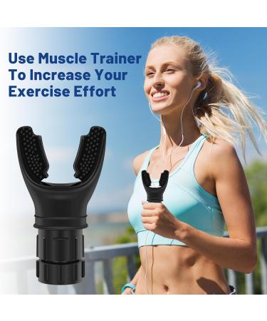 Portable Silicone Breathe Trainer - Adjustable Oxy-Fit Exercise Device for Strength & Endurance - Easy to Clean | International Shipping - Buy Online on GoSupps.com