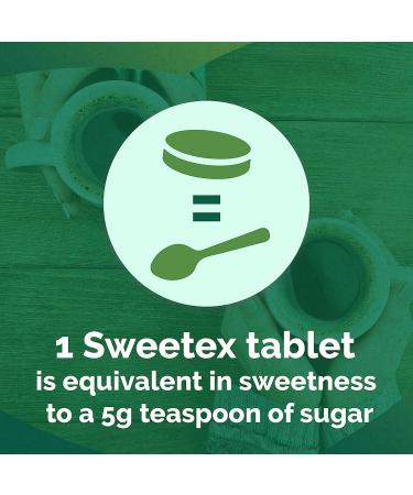 Sweetex Sweeteners Calorie Free | Sugar Substitute | Zero Sugar Maximum Taste | 800 Mini Tablets Per Pack | Pack of 2 (1600) - Buy Online on GoSupps.com