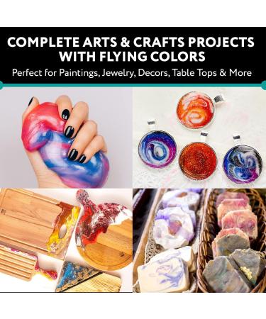 Mica Powder for Epoxy Resin - Candle Making and Crafts | Pigment Powder for Resin - Epoxy and Candle Dye | Neutral Shade - Buy Online on GoSupps.com