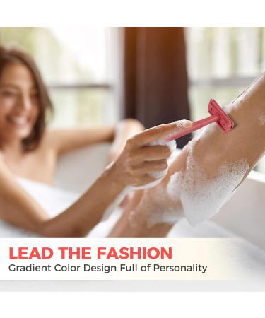 Shop Eco-Friendly Security Razor for Women | 5-Blade Red Razor with Sensitive Box | Plastic-Free & Safe Shaving - Buy Online on GoSupps.com
