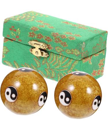 Gleavi 8 STK Massage Globe Football Balls - Metal Stress Ball Roller Tool for Fitness & Gymnastics - Buy Online on GoSupps.com