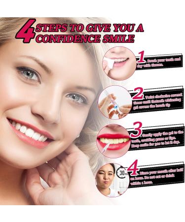 MYPROKIT Teeth Whitening Kit - 4 Packs, 120+ Uses, Pen & Gel, No Sensitivity, Stain Remover - Includes Shade Guide for Daily Use - Buy Online on GoSupps.com