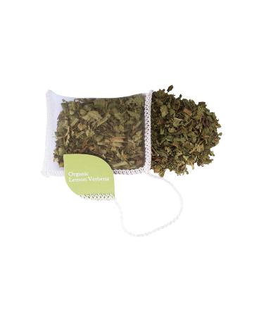 Buy Solaris Tea ORGANIC Lemon Verbena - 40 Biodegradable Sewn Silk Tea Bags | Premium Loose Leaf Herbal Tea for International Shipping - Buy Online on GoSupps.com