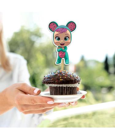 Seyal Cry Babies Cupcake Topper Seyal Cry Babies Cupcake Decoration - Buy Online on GoSupps.com